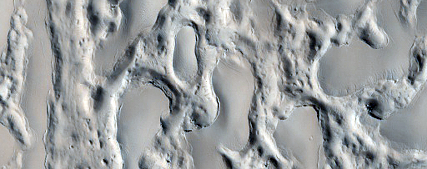 Crater Fill Material