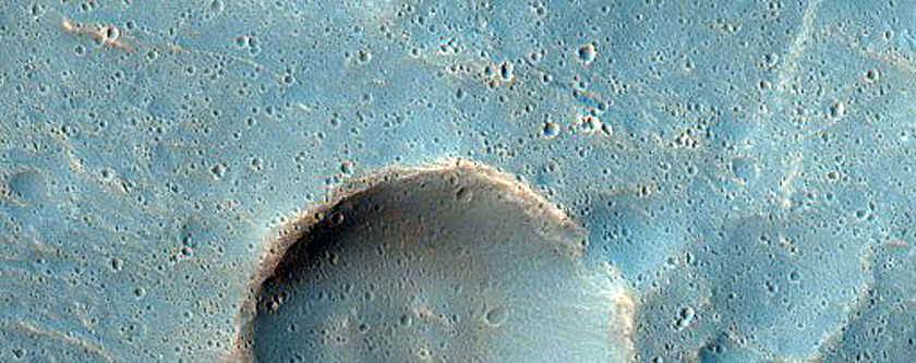 Fan in Crater near Parana Valles