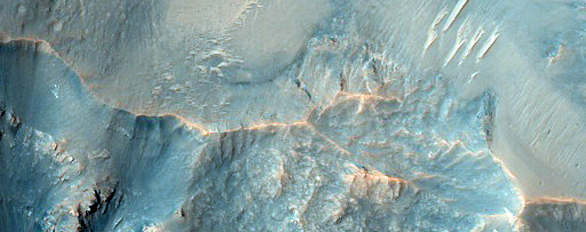 Monitor Slopes of Crater