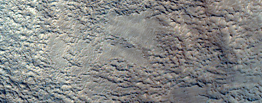 Groups of Pits in Mareotis Fossae