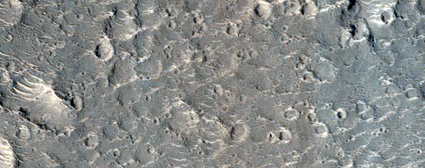 Eroded Crater Rim