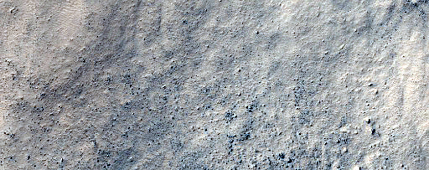 Fresh Crater in Hellas Planitia