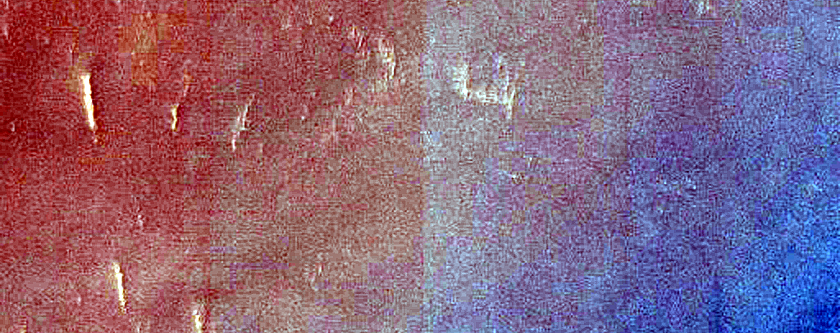 Crater Fill Material in Hellas Planitia