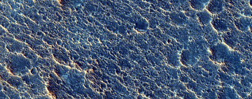 Cones in Chryse Planitia
