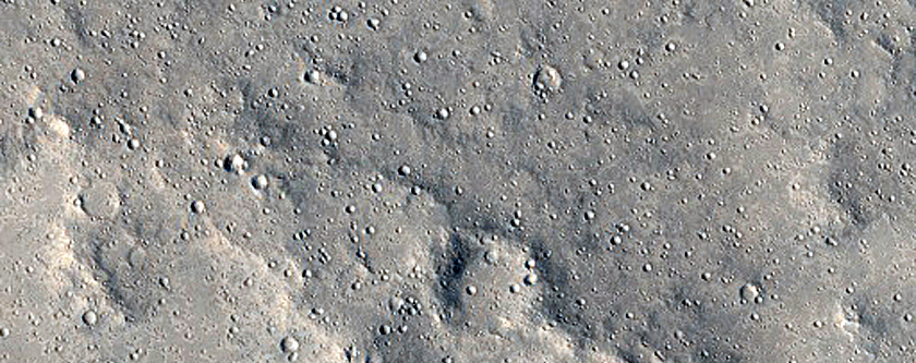 Terrain Southeast of Albor Tholus