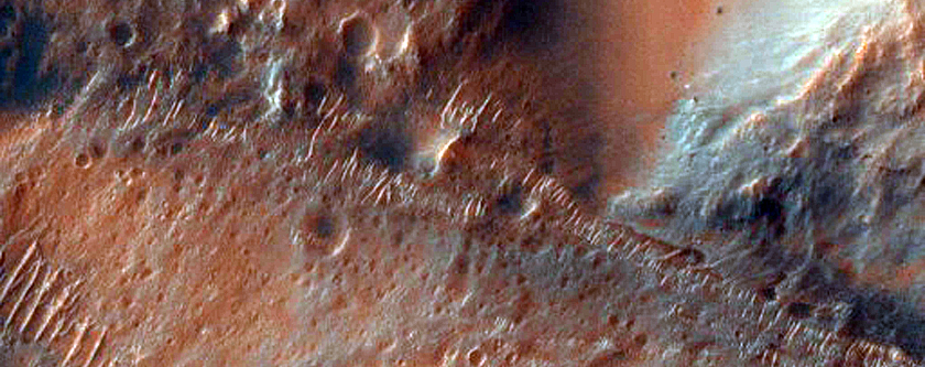 Monitor Slopes of Sibiti Crater