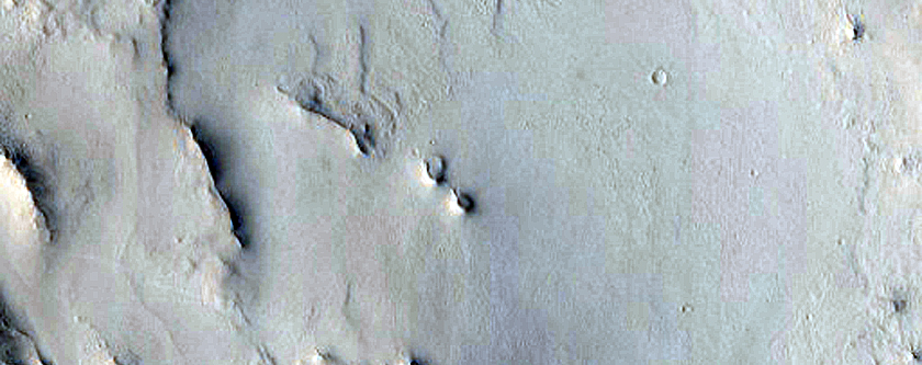 Inverted Channel in Cusus Valles