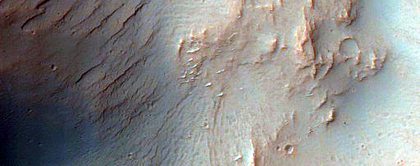 Cross Crater Kaolinite-Alunite-Rich Stratigraphy