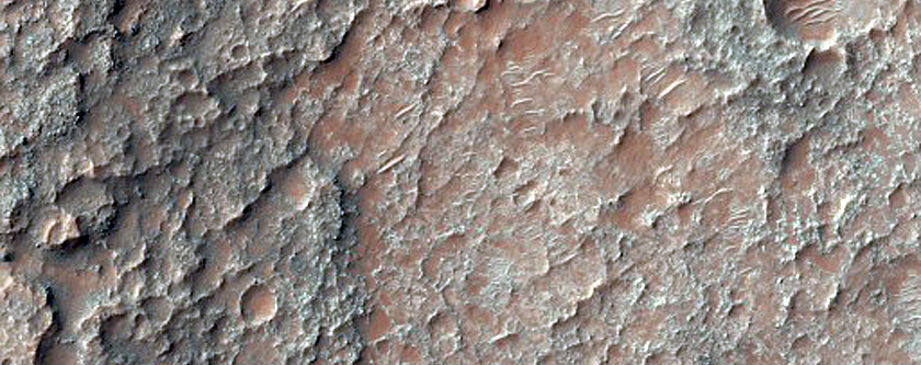 Lithologically Diverse Crater