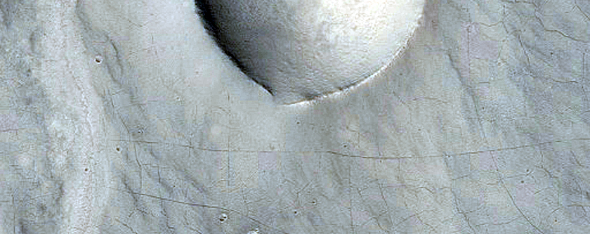 Layers Exposed in Margins of Two Fans or Deltas
