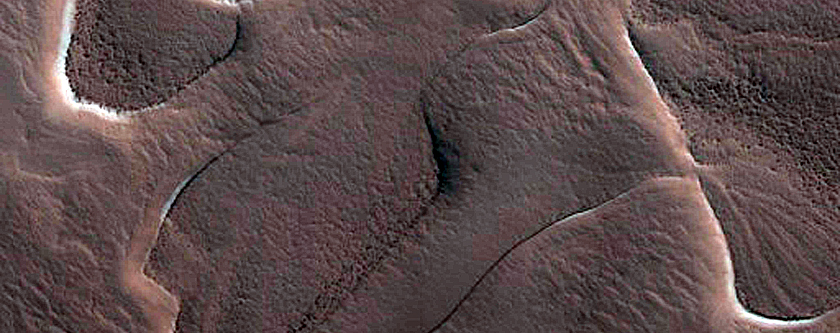 North Polar Layered Deposits Avalanche Scarp Site