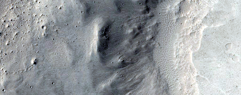 Monitor Slopes in Gratteri Crater