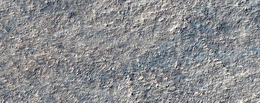 Layers along Mesa in Hellas Planitia