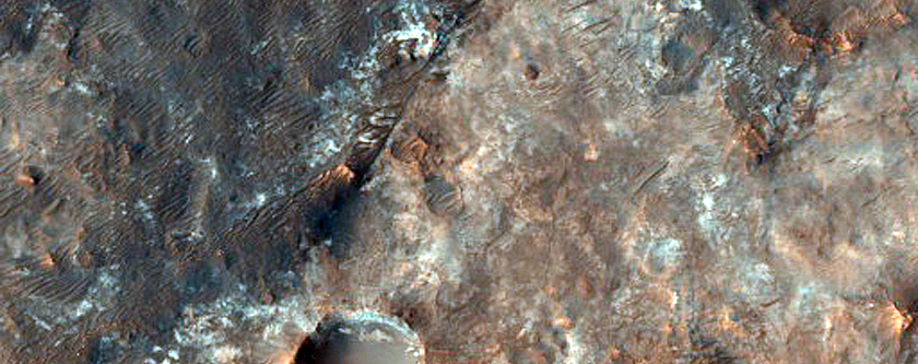Mawrth Vallis Outcrops