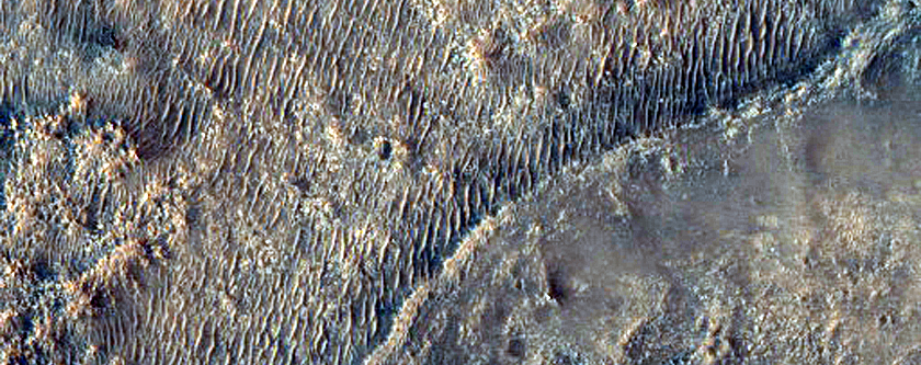 Mars2020 Landing Site in Jezero Crater