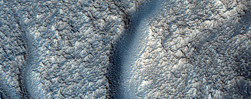 Terrain Sample in Deuteronilus Mensae