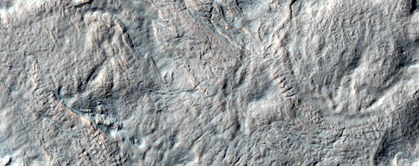 Flow near Reull Vallis