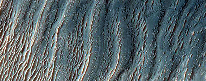 Light-Toned Deposits along Western Ius Chasma Floor 