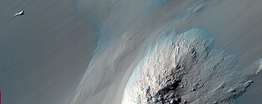 Slopes in Coprates Chasma