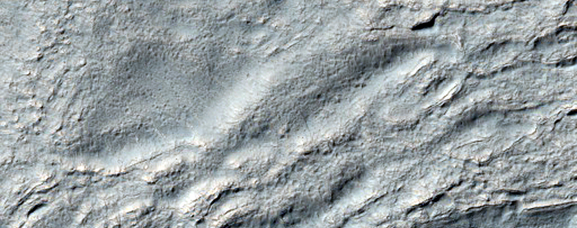Ribbed Terrain near Reull Vallis
