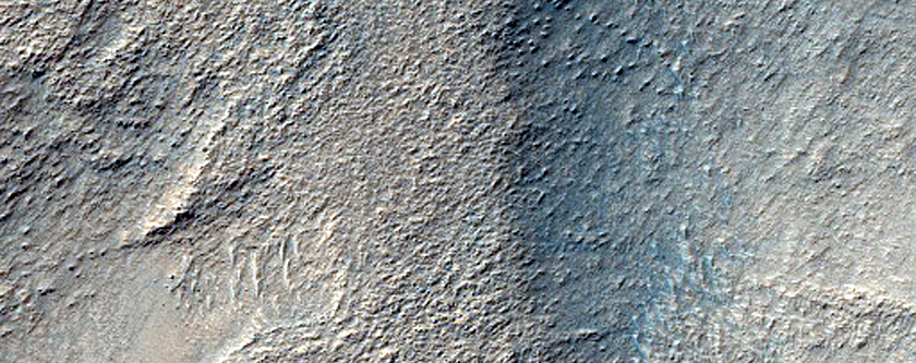 Ridges in Hellas Planitia