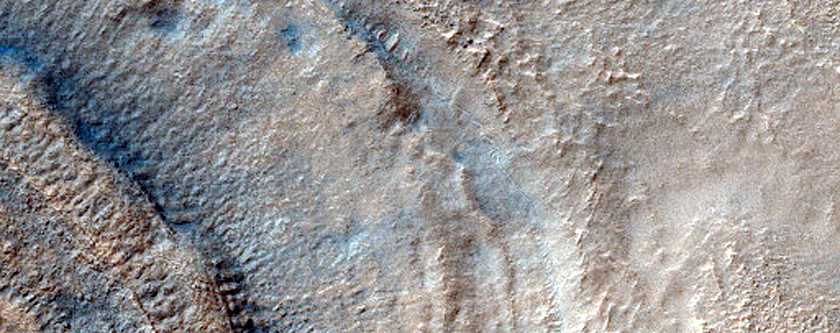 Layered Feature in Hellas Planitia