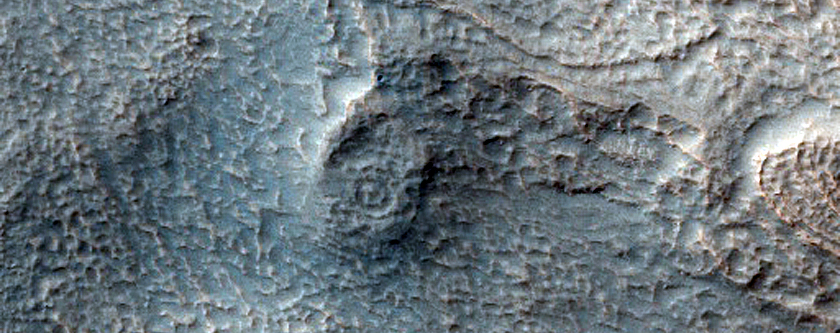 Honeycomb Terrain in Northeastern Hellas Planitia