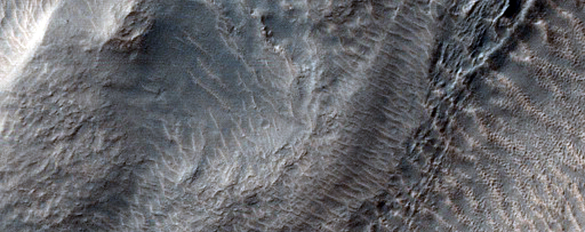 Ridges South of Harmakhis Vallis