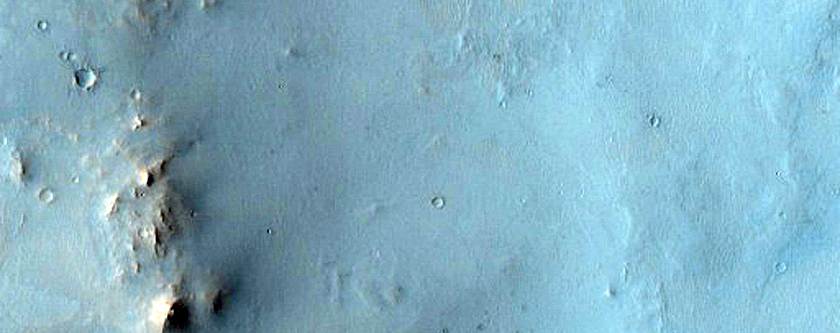 Phyllosilicate-Rich Terrain in Negril Crater Ejecta