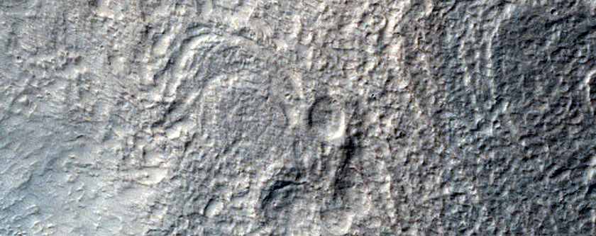 Layers and Ridges East of Hellas Region