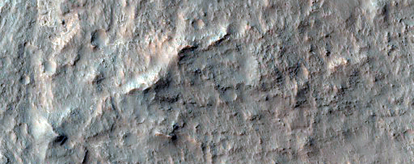 Bench on Floor of Coprates Chasma