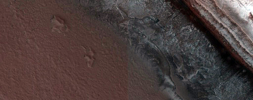 North Polar Layered Deposits Avalanche Monitoring Site