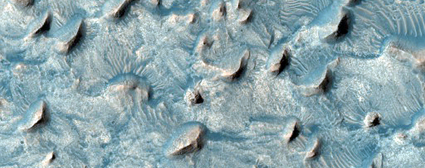 Layered Deposits in Jiji Crater