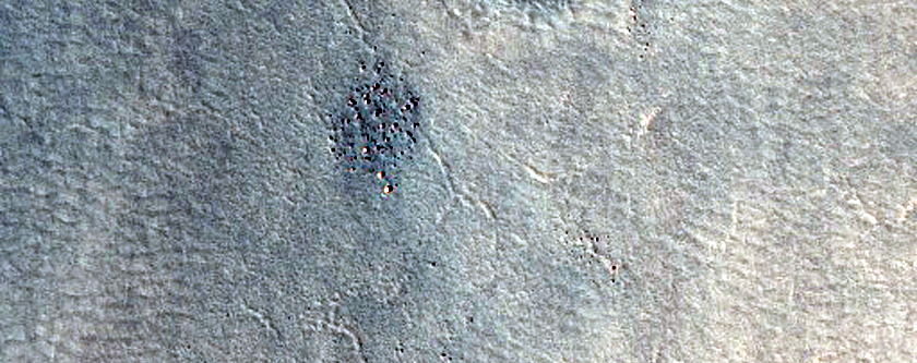 Hummocky Feature in Acidalia Planitia