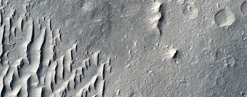 Surface Contact in Aeolis Region