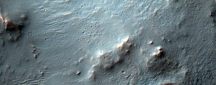 Central Peak of Crater in Solis Planum
