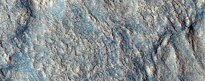 Northern Mid-Latitude Crater