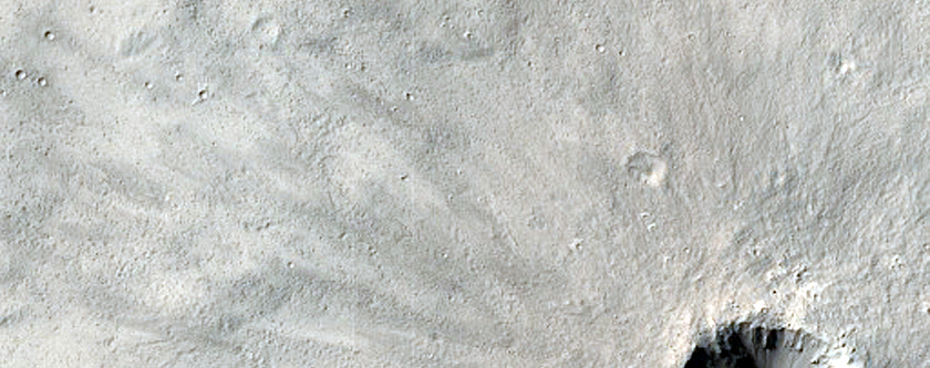 Small Very Recent Impact Crater