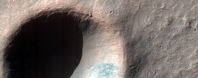 Fresh Impact Crater