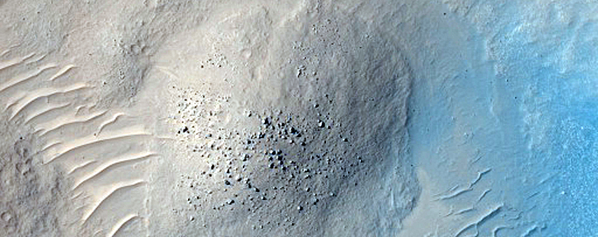 Crater with Steep Slopes