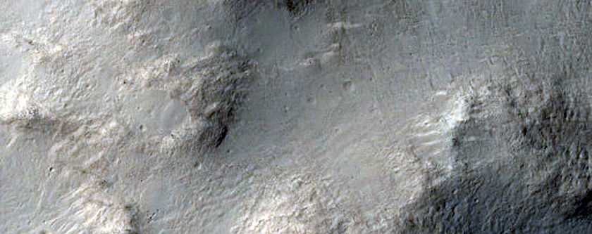 Terrain near Isidis Planitia