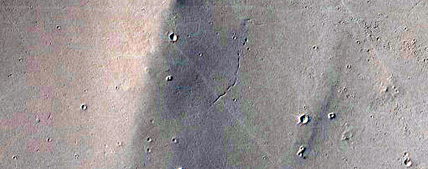 Secondary Crater Field in Arabia Region