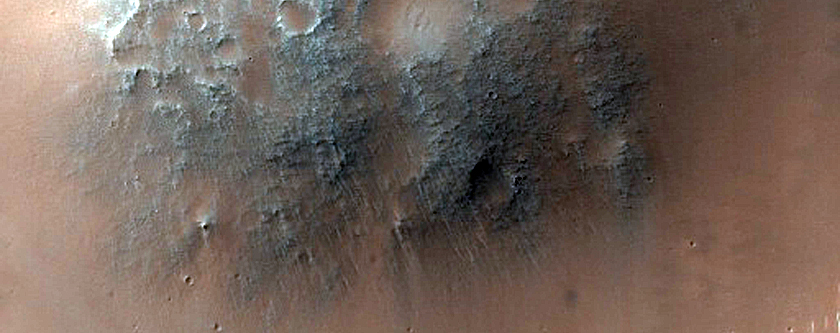 Dunes Southwest of Schiaparelli Crater