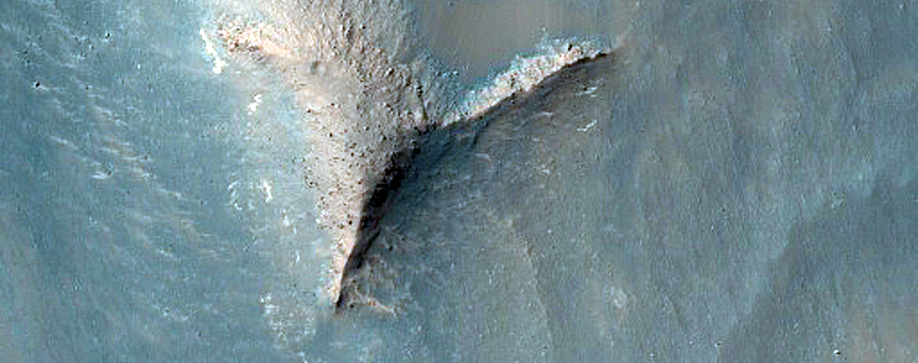 Monitor Slopes in Ius Chasma