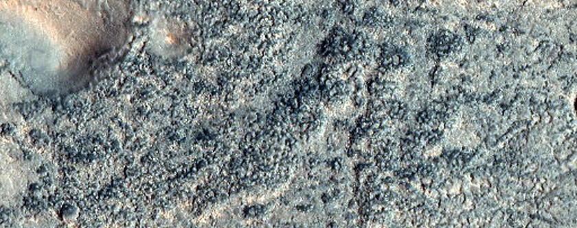 Pitted Material and Mounds in Chryse Planitia