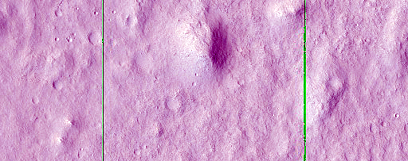 Landform in Utopia Planitia