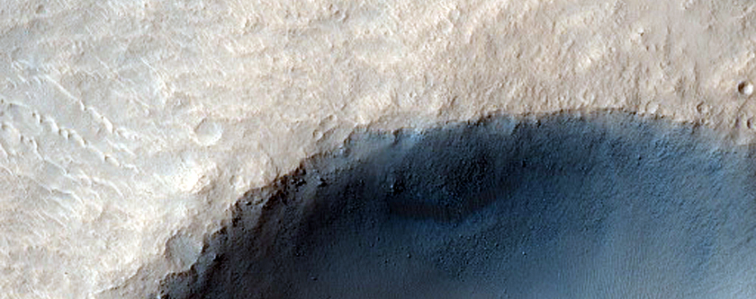 Oblique Impact on Ejecta Flow Lobe of Beruri Crater