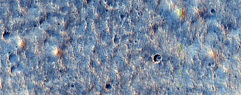 Landforms in Utopia Planitia