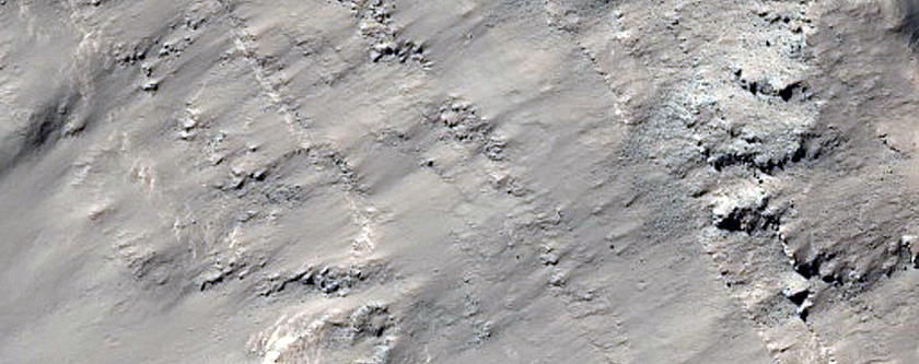 Layers in Crater Wall
