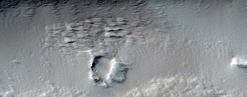 Pits South of Ascraeus Mons